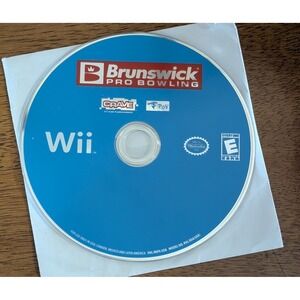 Brunswick Pro Bowling Nintendo Wii, 2007 Fast Same Day Shipping